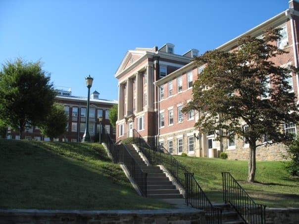 The McDaniel College campus
