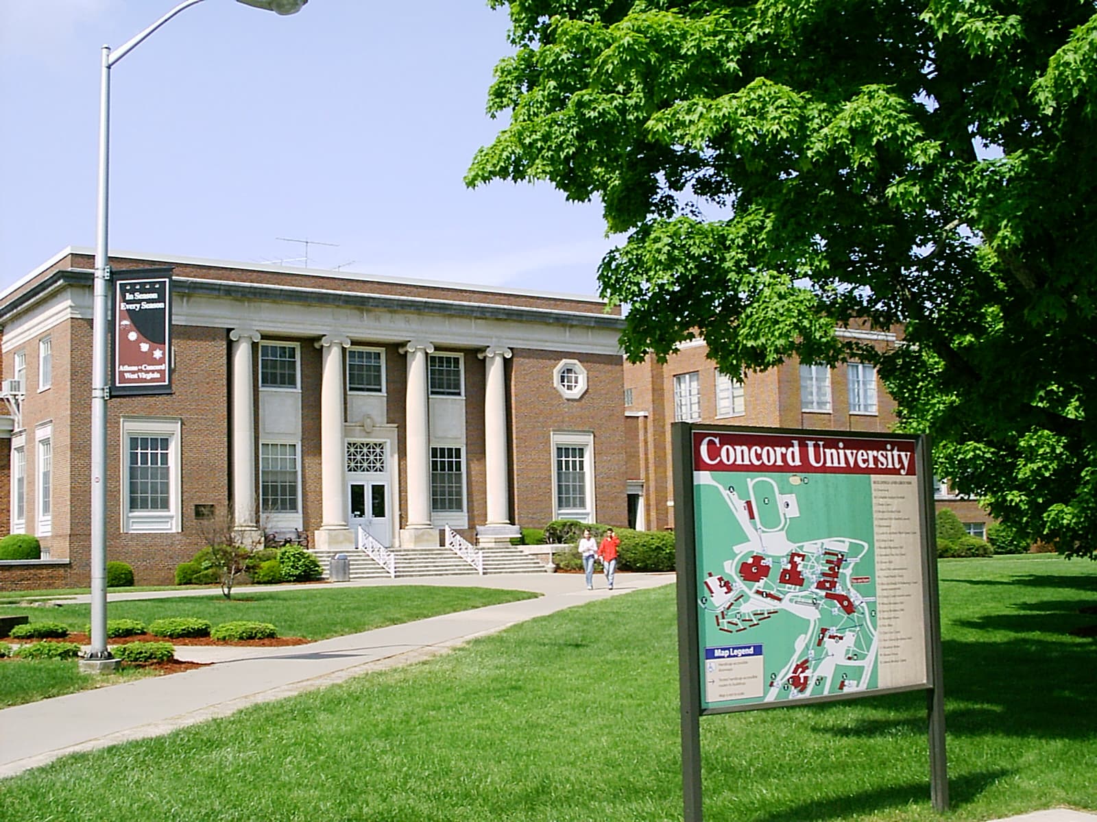 The Concord University campus