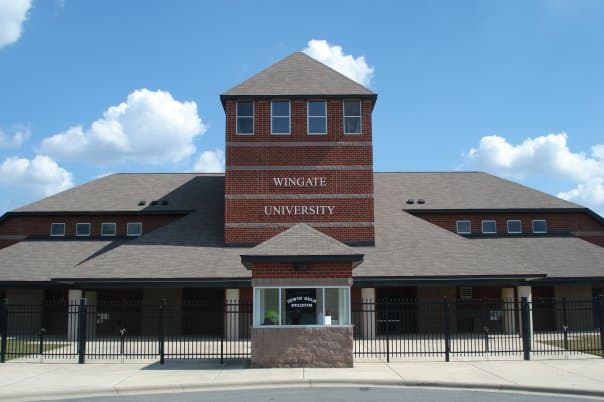 The Wingate University campus