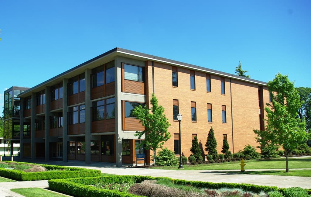 The George Fox University campus