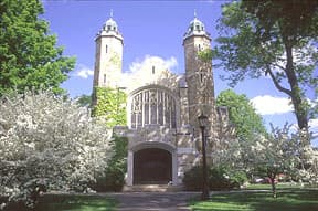 The Bates College campus