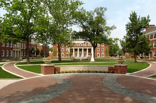The DePauw University campus