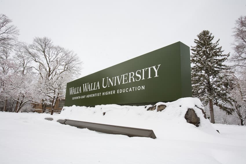 The Walla Walla University campus