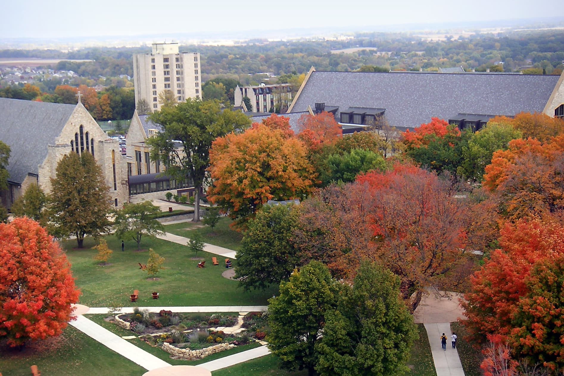 The St Olaf College campus
