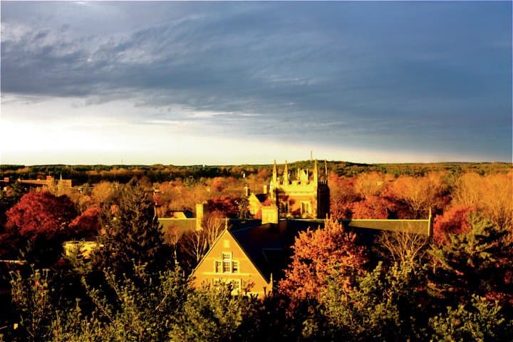 The Bowdoin College campus