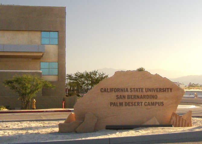 The California State University-San Bernardino campus