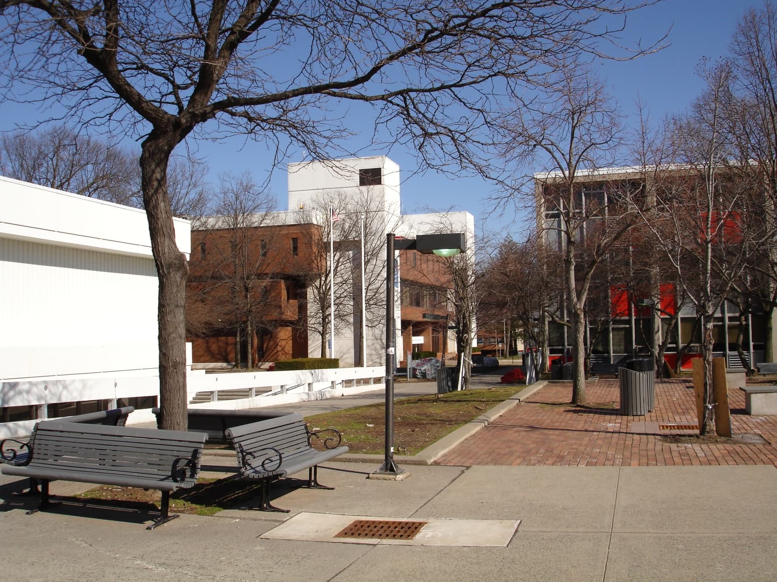 The Montclair State University campus