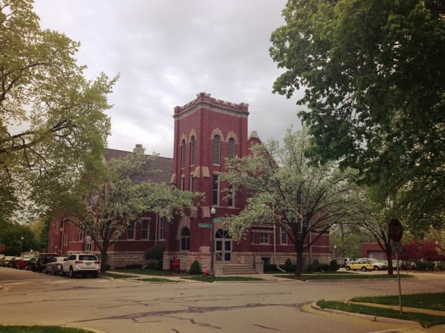 The North Central College campus