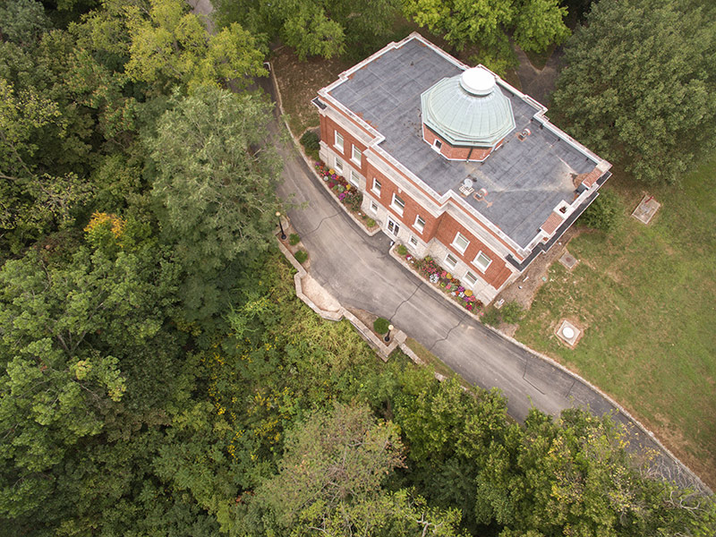 The Hanover College campus