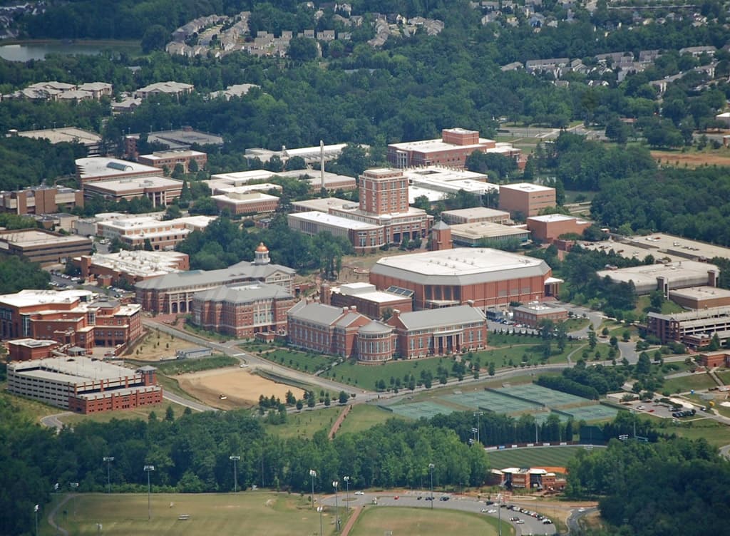 The University of North Carolina at Charlotte campus