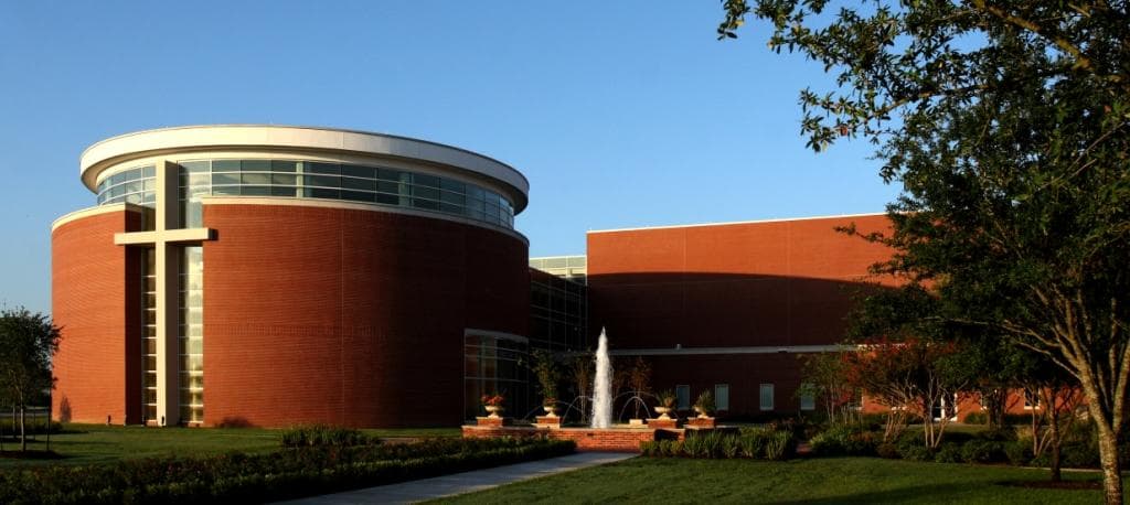 The Houston Christian University campus