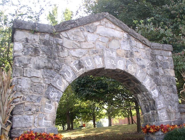 The Tusculum University campus