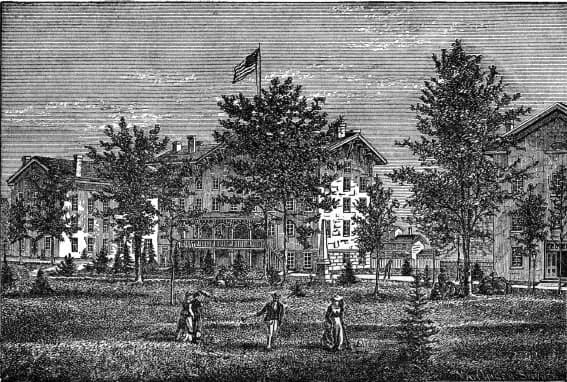 The Albion College campus