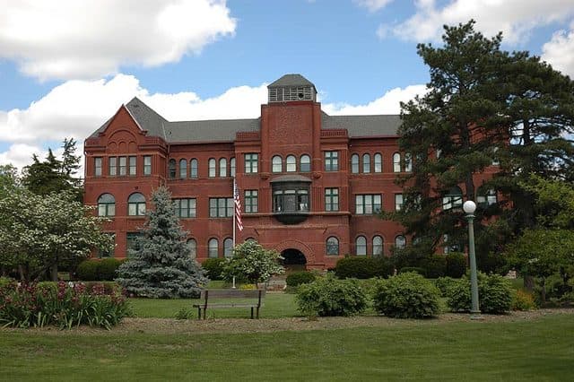 The Nebraska Wesleyan University campus