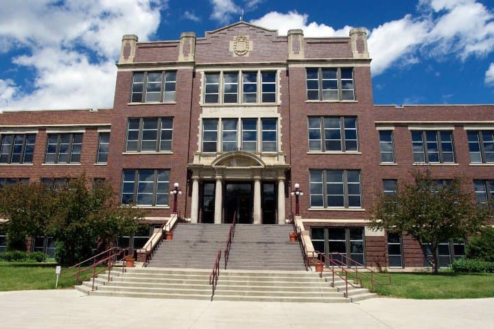 The Minot State University campus
