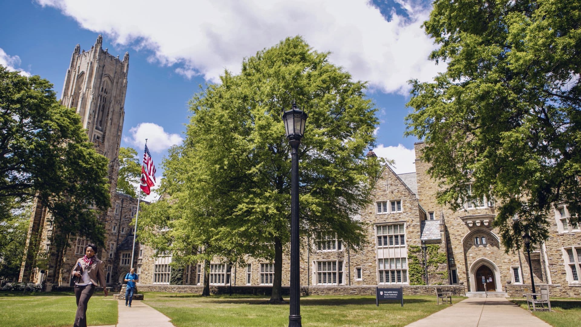 The Rhodes College campus