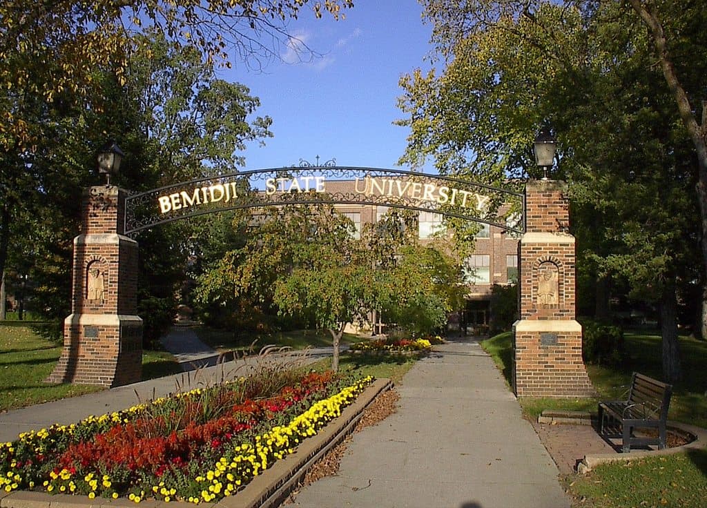 The Bemidji State University campus