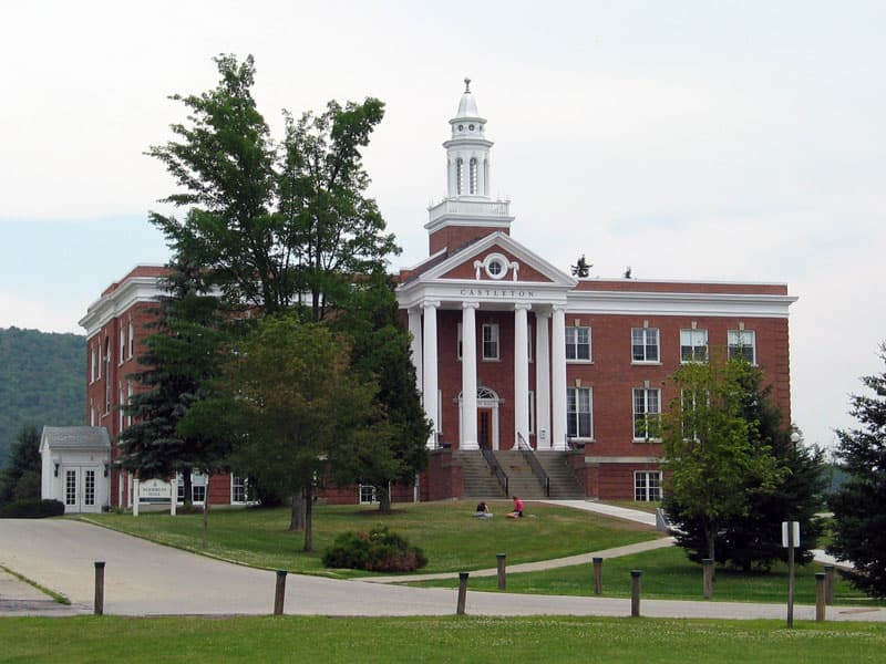 The Castleton University campus