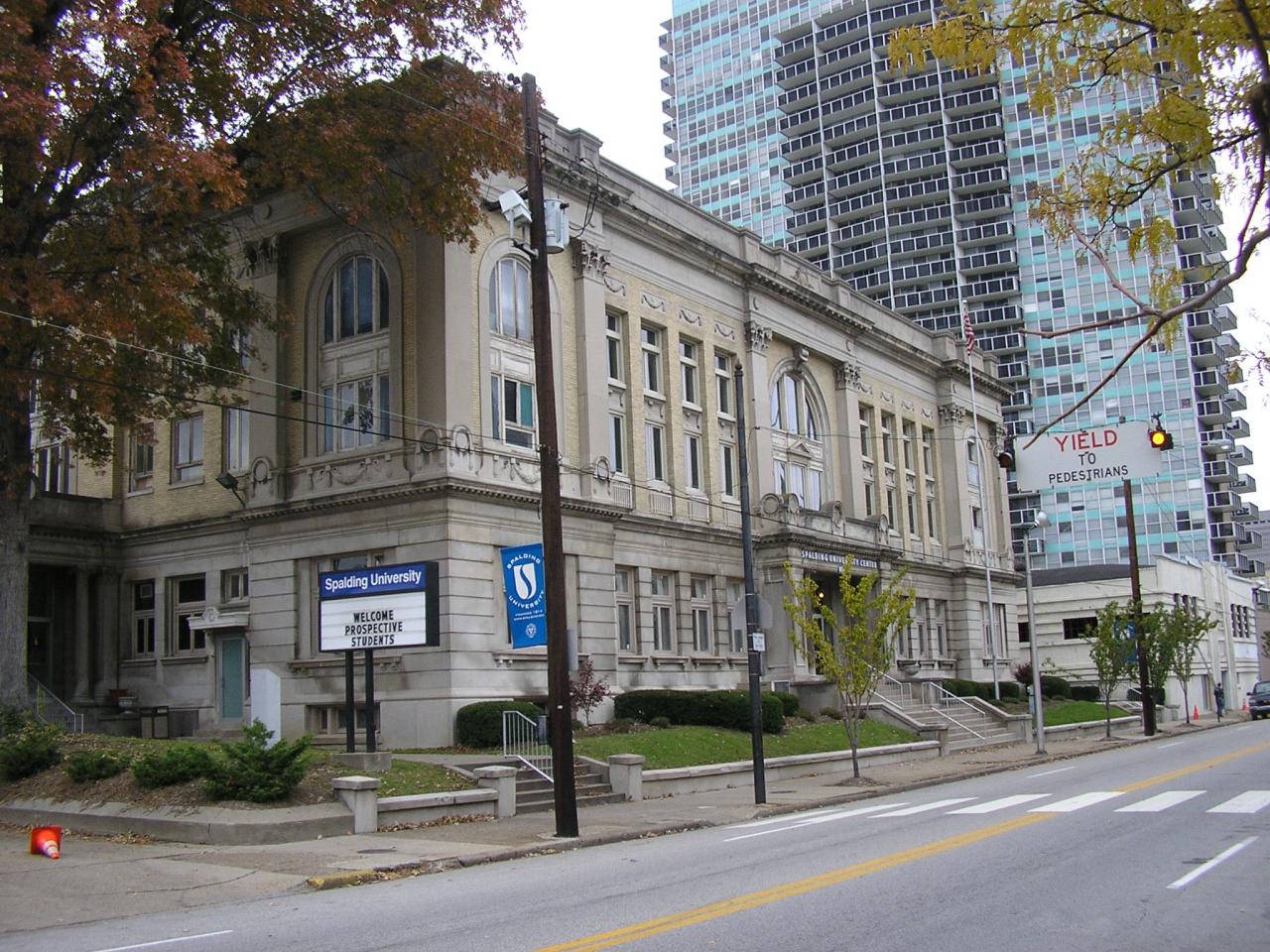 The Spalding University campus
