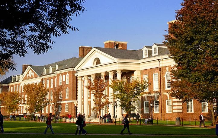 The University of Delaware campus