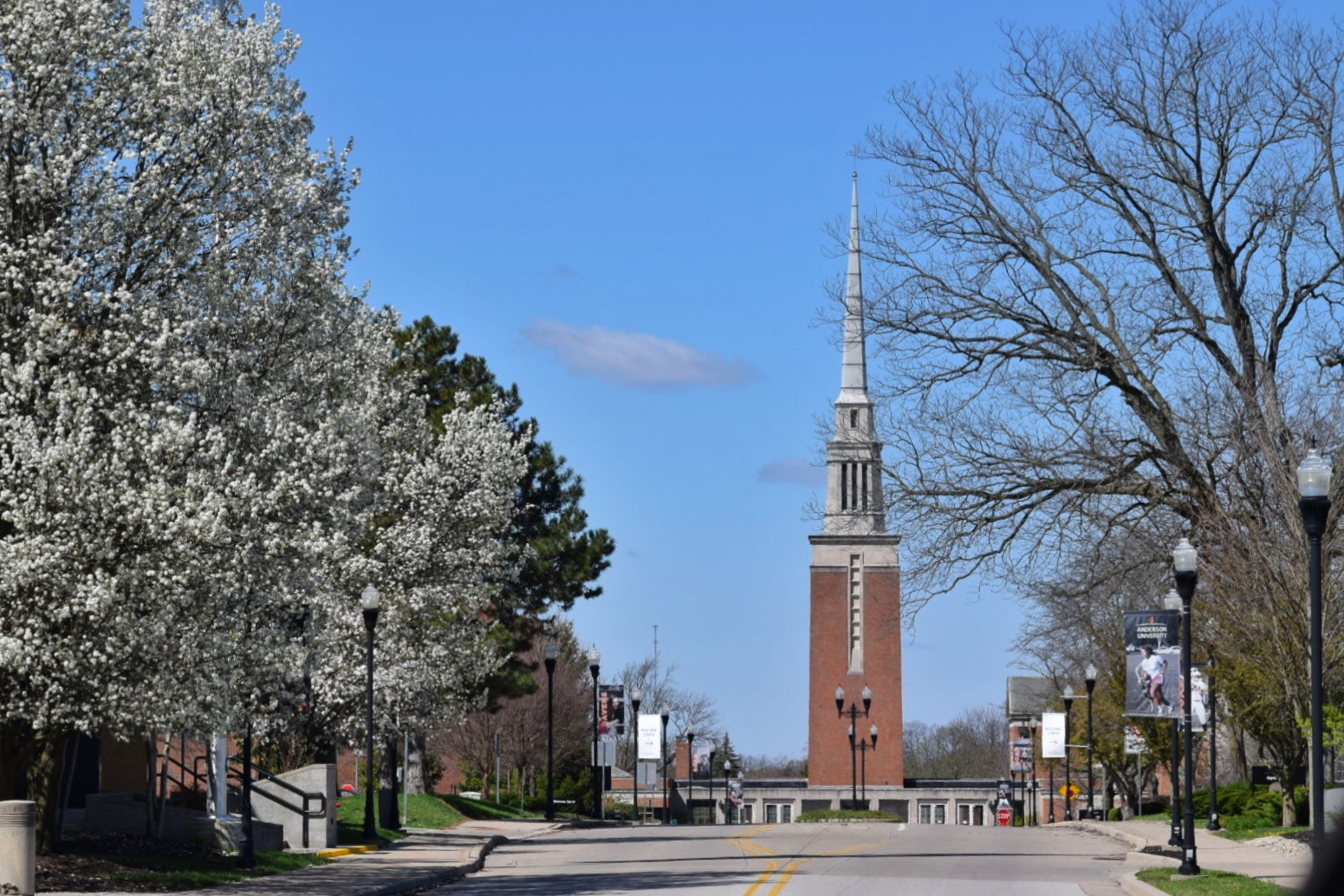 The Anderson University campus