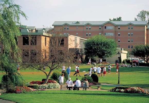 The Sacred Heart University campus
