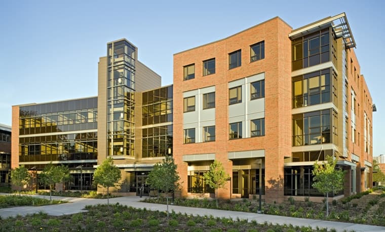 The Augsburg University campus