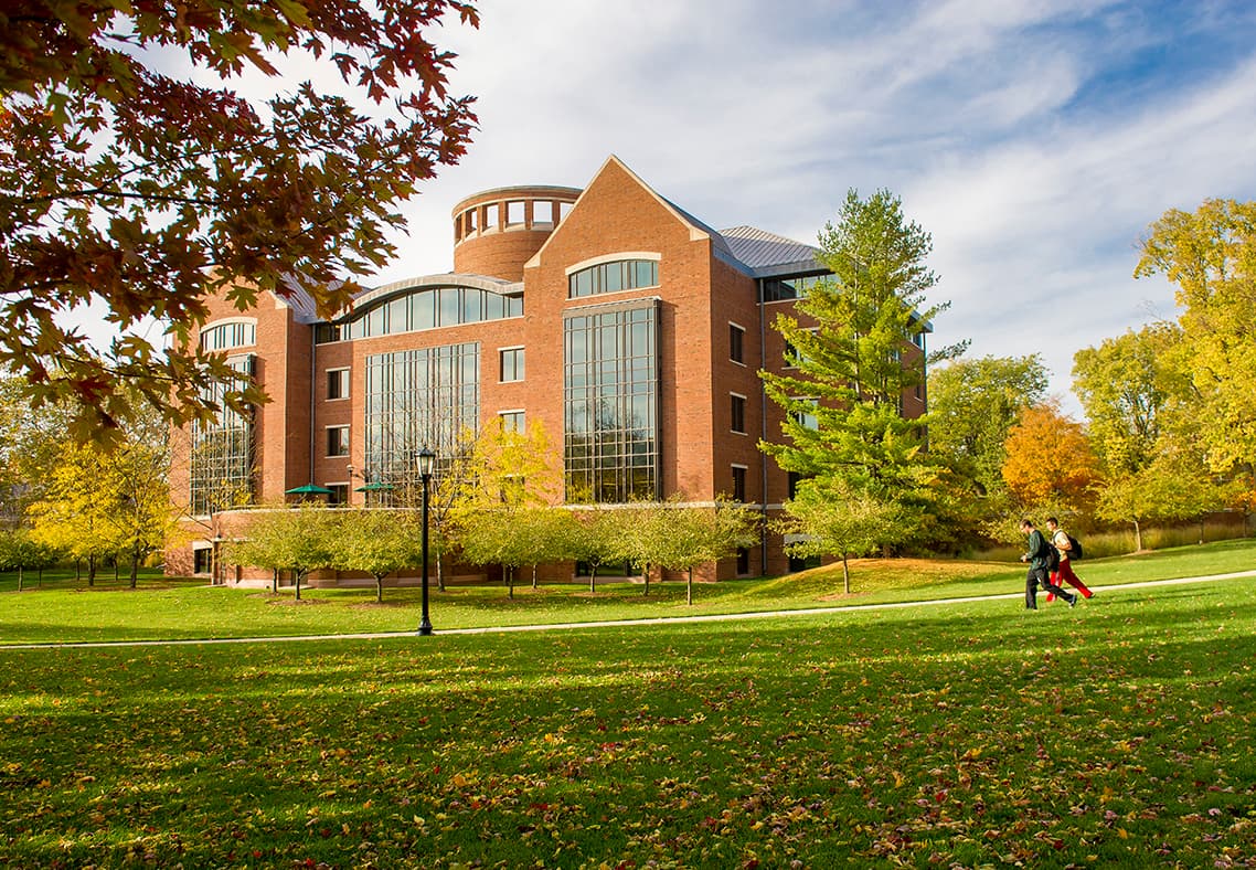 The Illinois Wesleyan University campus