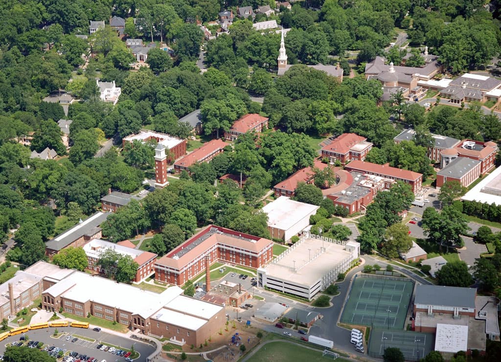 The Queens University of Charlotte campus