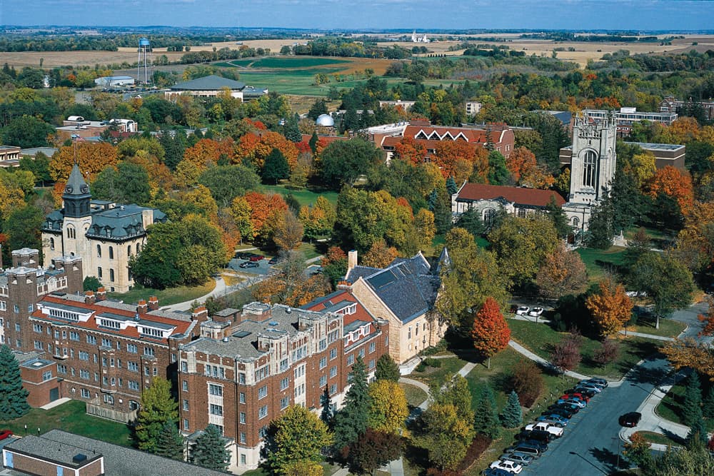 The Carleton College campus