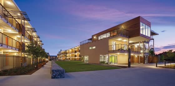 The Pomona-Pitzer campus
