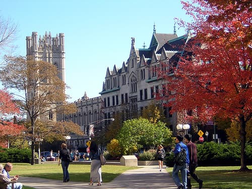 The University of Chicago campus