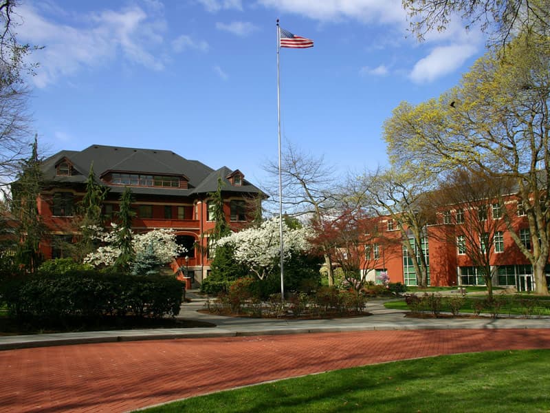 The Seattle Pacific University campus