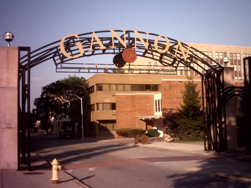 The Gannon University campus