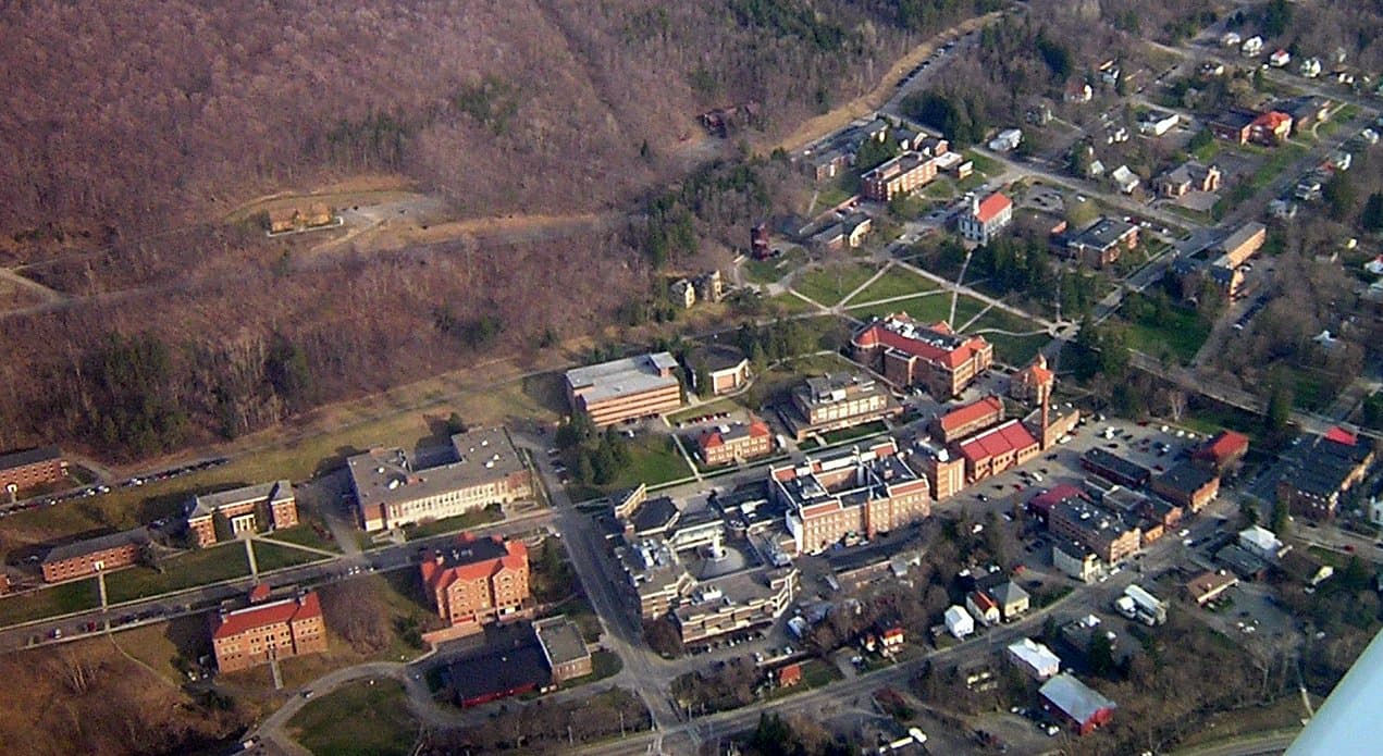 The Alfred University campus