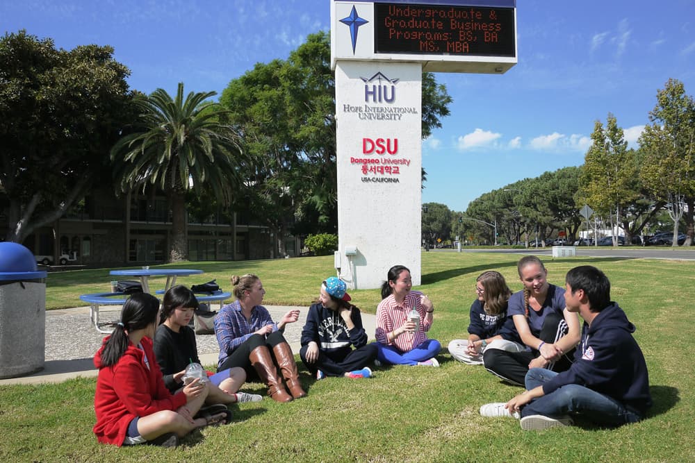 The Hope International University campus