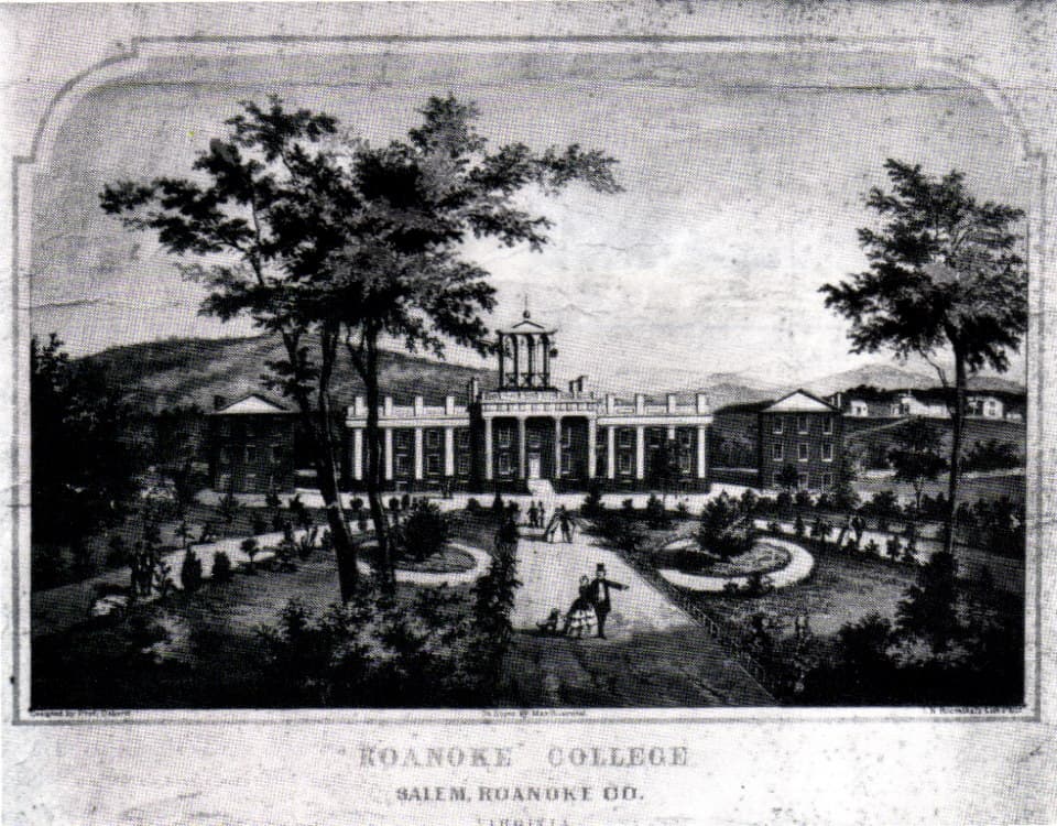 The Roanoke College campus