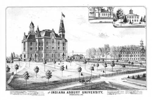 The DePauw University campus