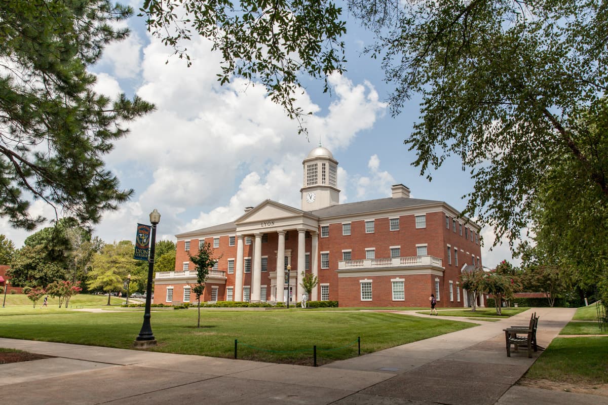 The Lyon College campus