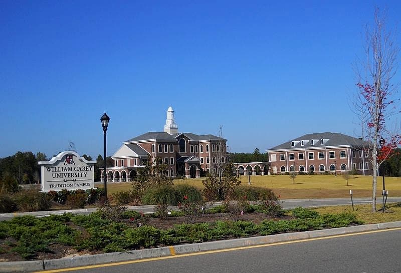 The William Carey University campus