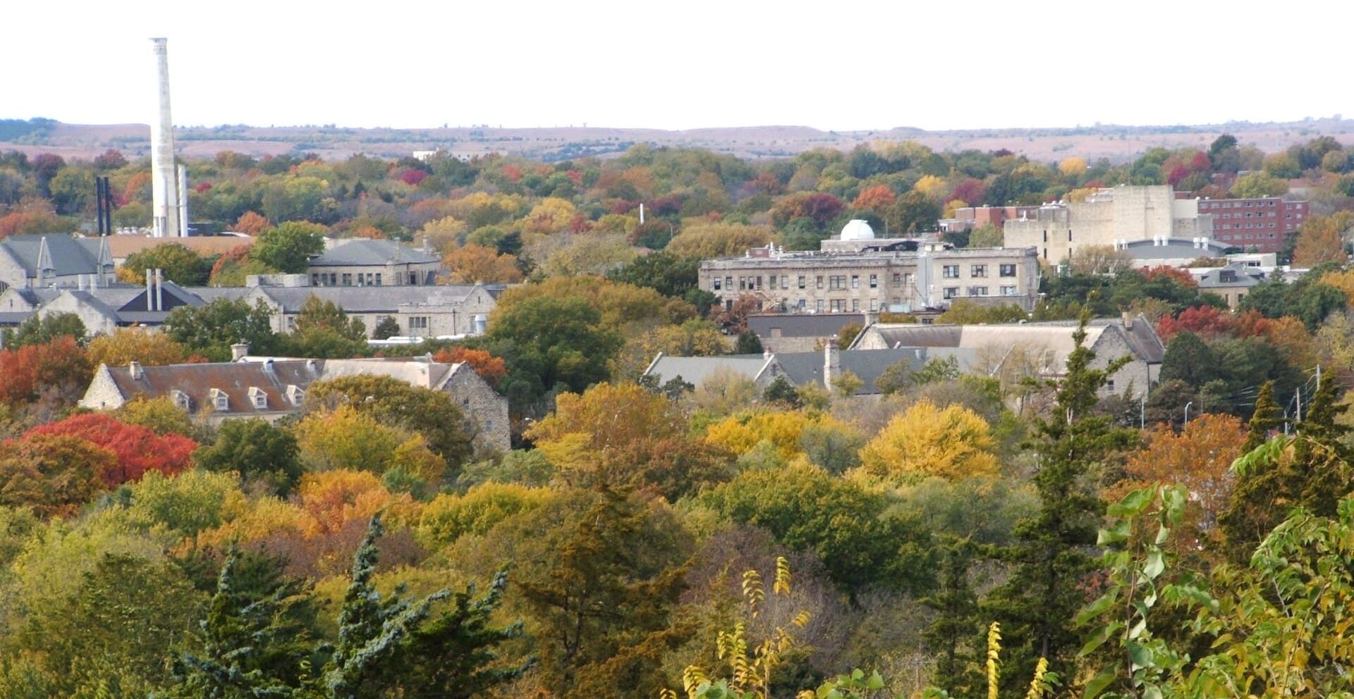 The University of Kansas campus