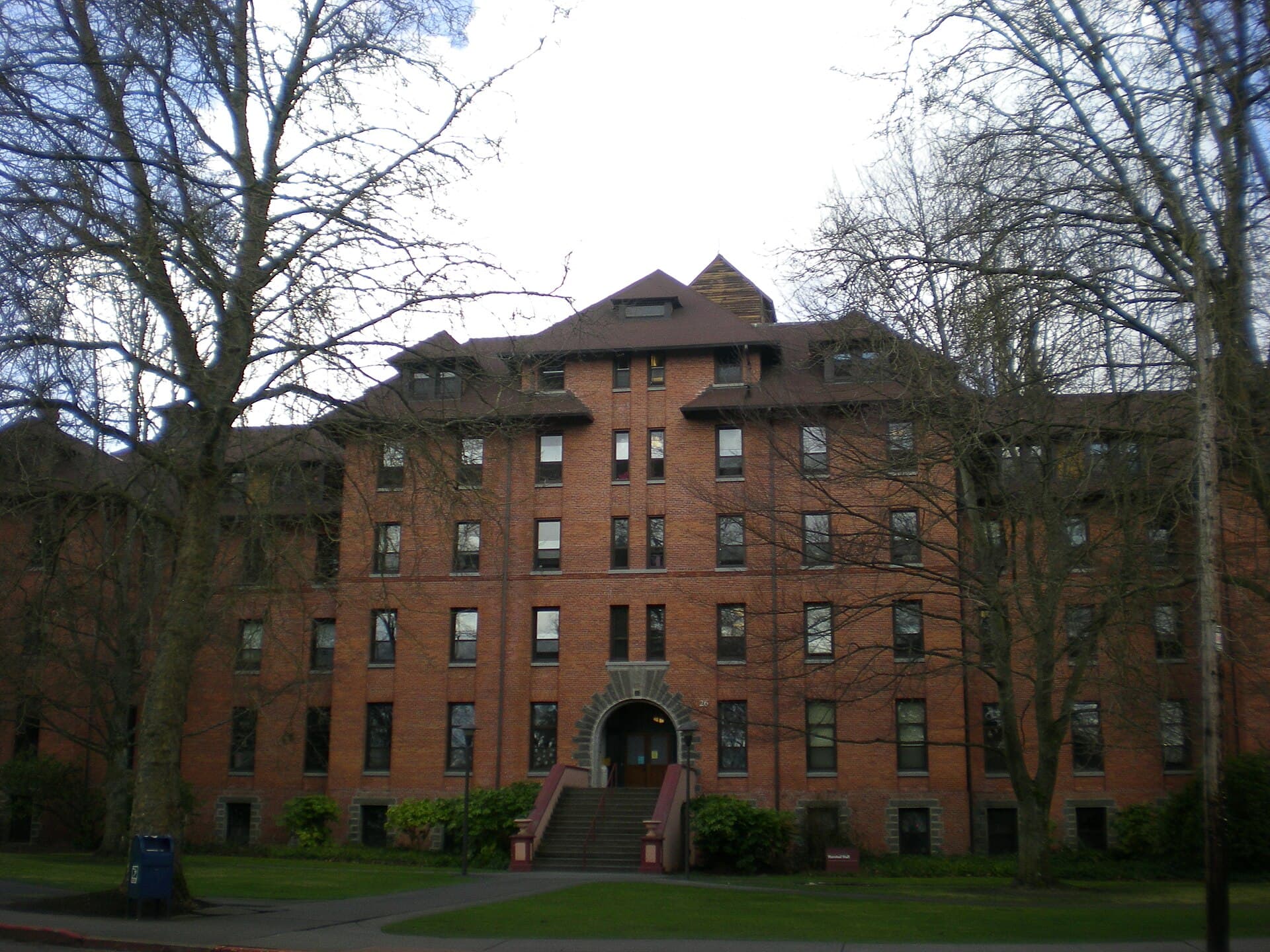 The Pacific Lutheran University campus