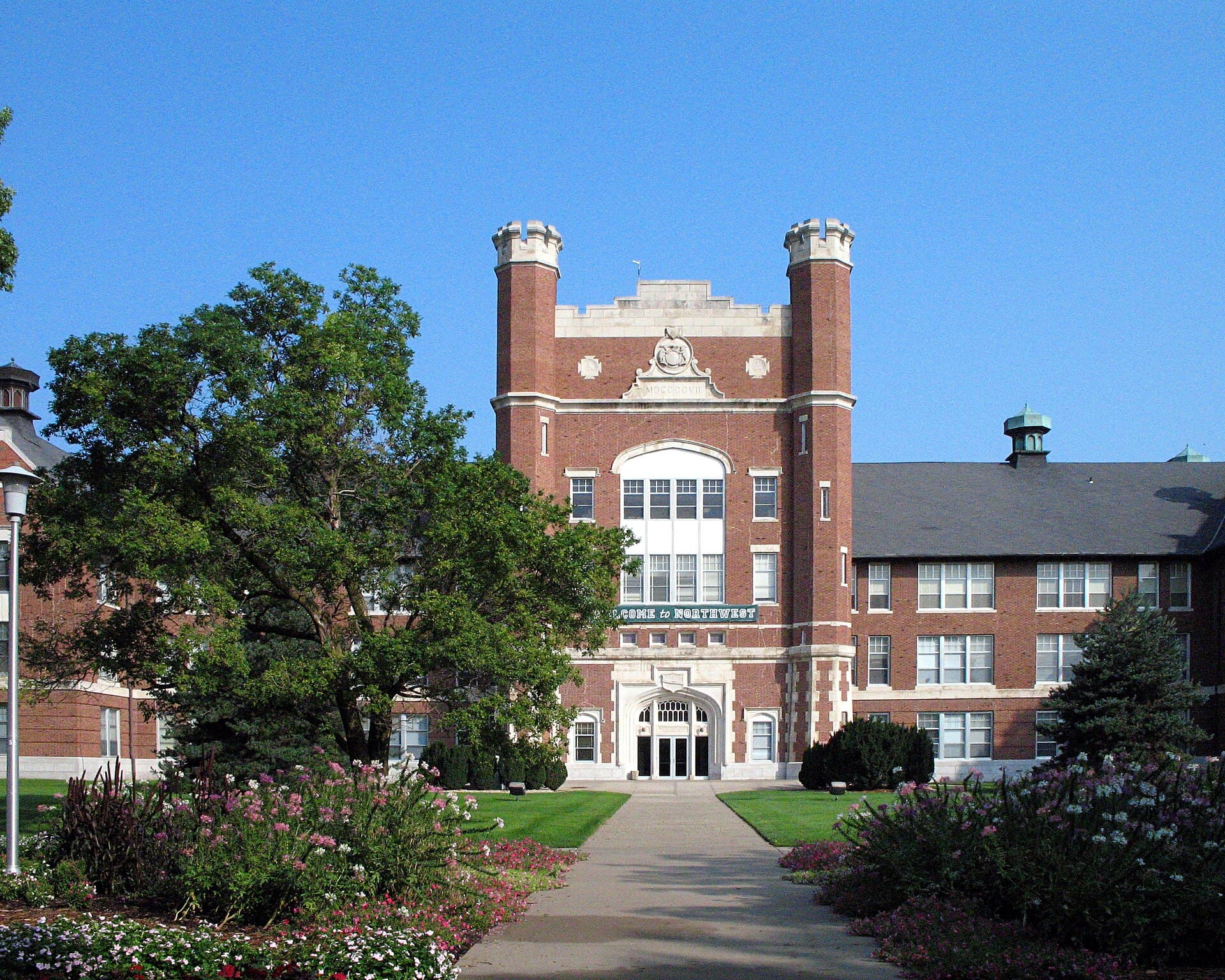 The Northwest Missouri State University campus