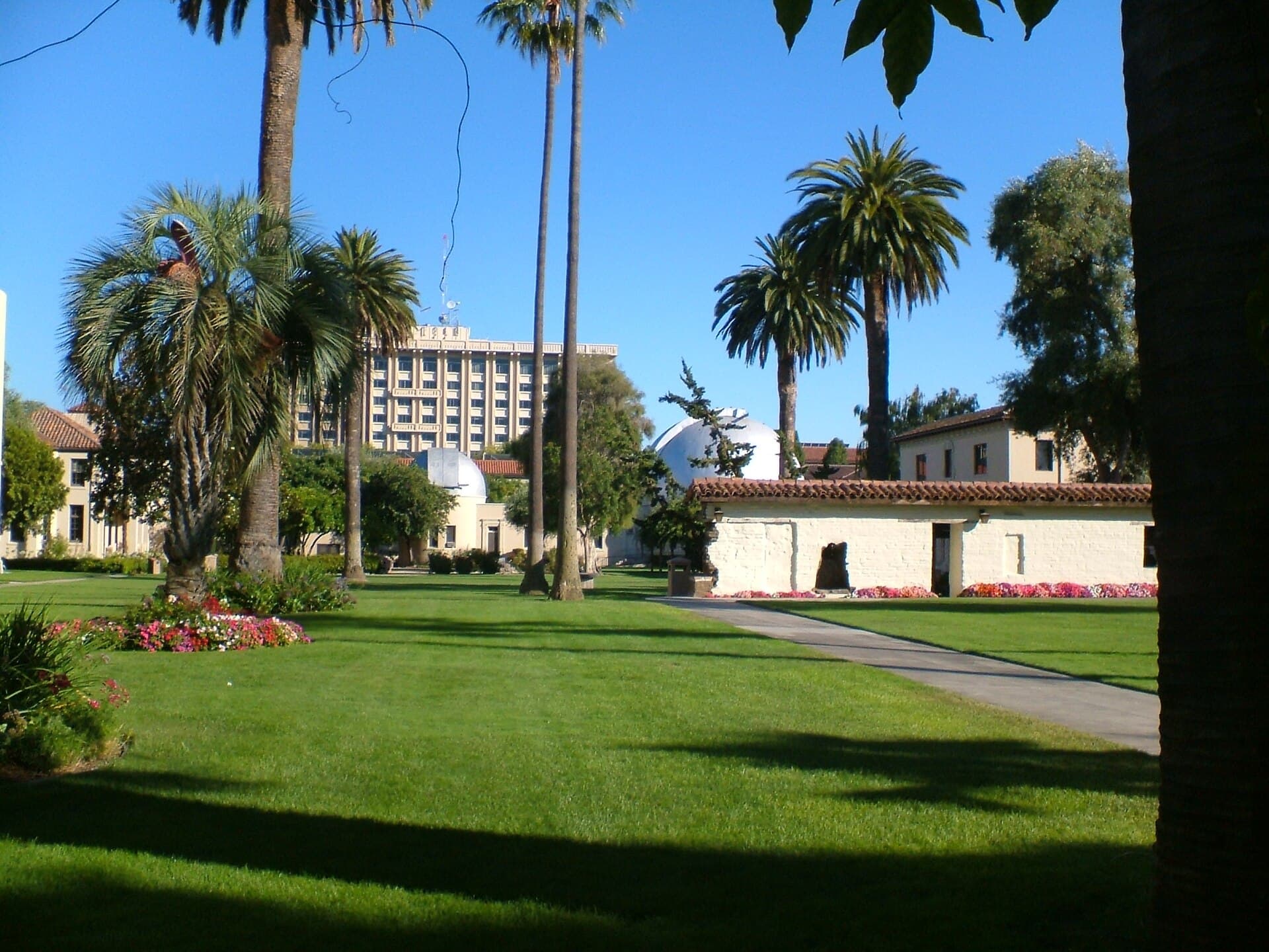 The Santa Clara University campus