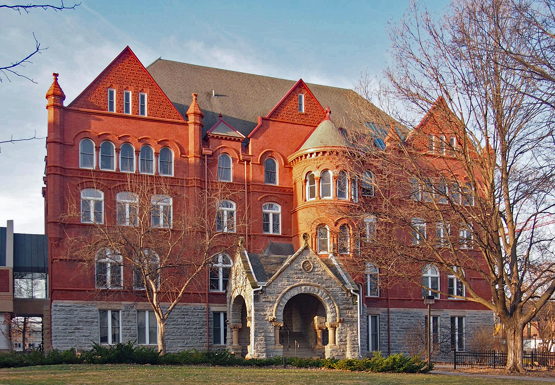 The Macalester College campus