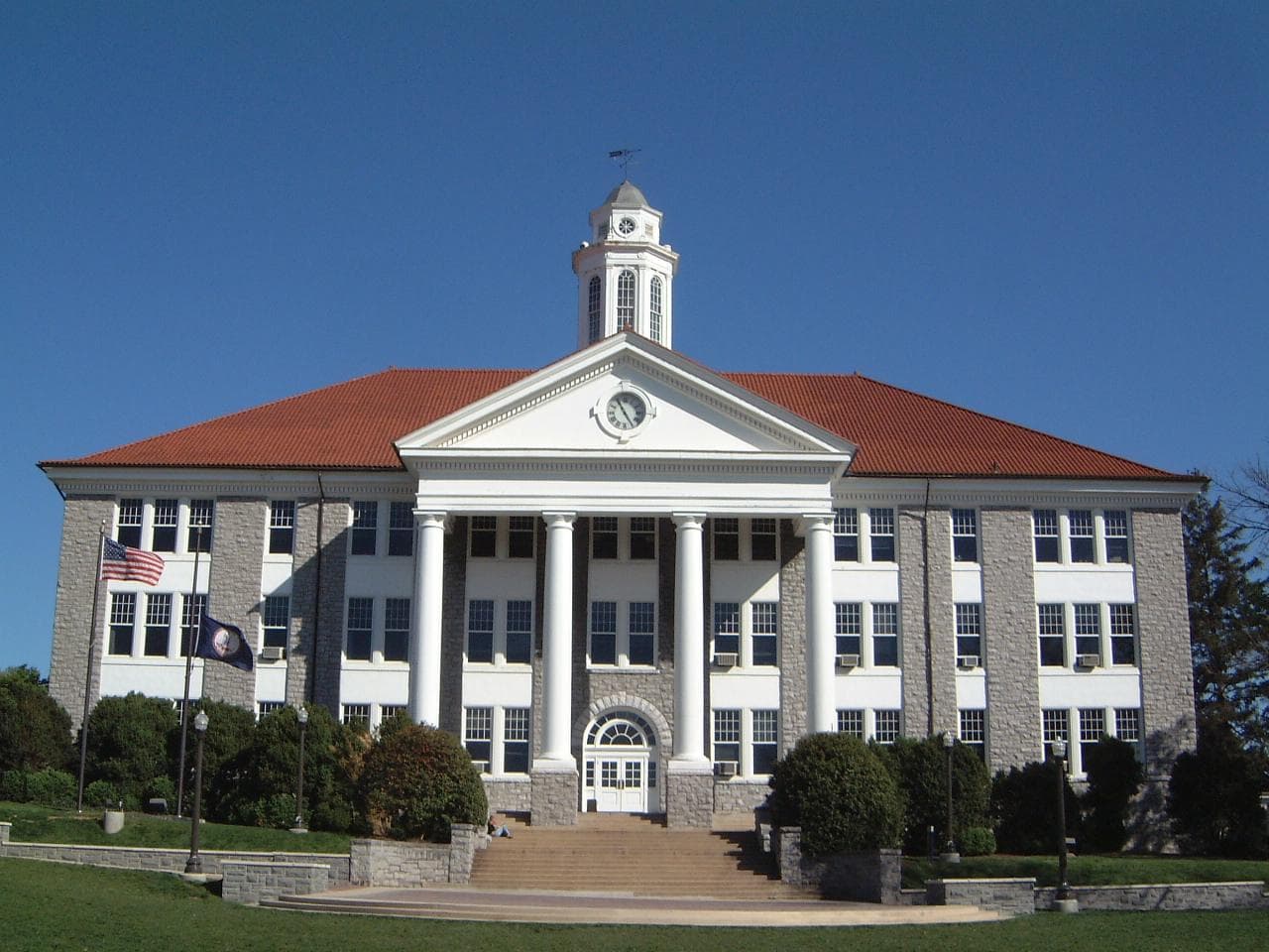 The James Madison University campus